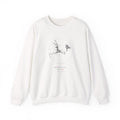 Amalfi Street Map Sweatshirt, Circle Map, White, Italy Travel Gift