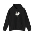 Amalfi Street Map Hoodie, Circle Map, Black, Italy Travel Gift, flat lay