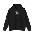 San Gimignano Street Map Hoodie, Circle Map, Black, Italy Travel Gift, flat lay